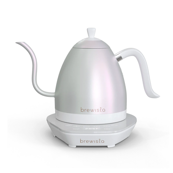 Brewista Artisan 600ml Gooseneck Double Wall Insulated Variable Kettle 極光白 - Urban Coffee Roaster