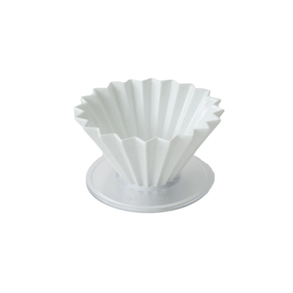 ORIGAMI Coffee Dripper (Medium) White - Urban Coffee Roaster