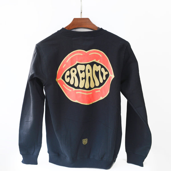 UCR CREAMY MOUTHFEEL SWEAT SHIRT (Black) - Urban Coffee Roaster