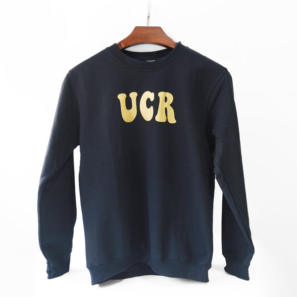 UCR CREAMY MOUTHFEEL SWEAT SHIRT (Black) - Urban Coffee Roaster