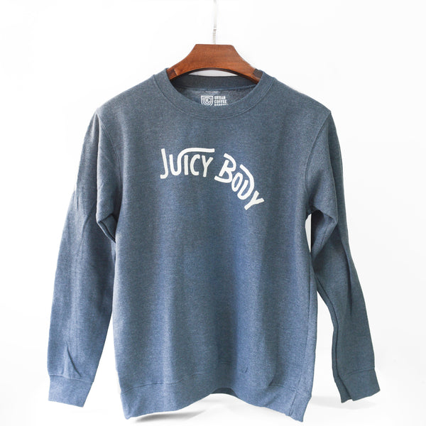 UCR JUICY BODY SWEAT SHIRT (Grey) - Urban Coffee Roaster