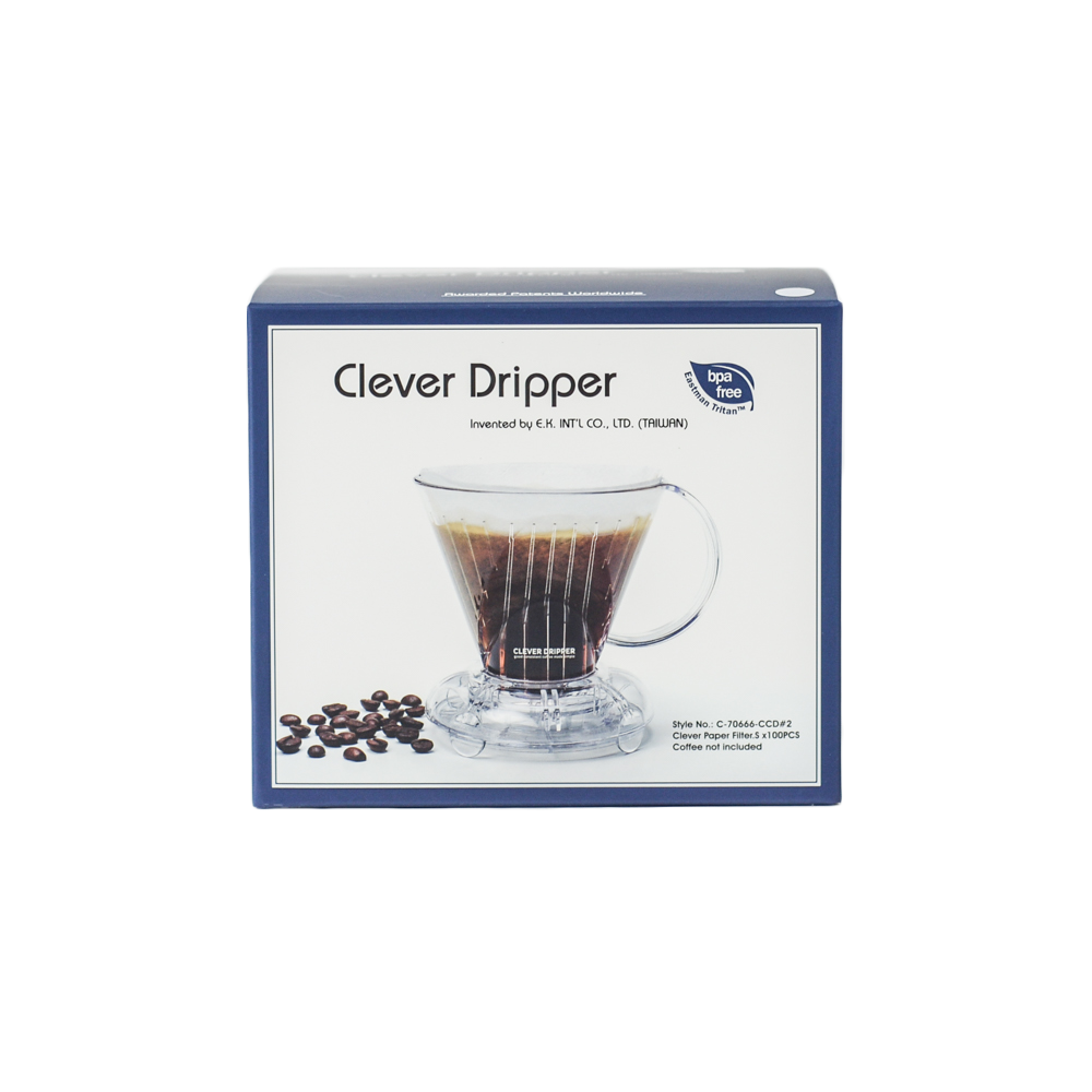 Mr. Clever Coffee Dripper and Filter paper Set (Small)