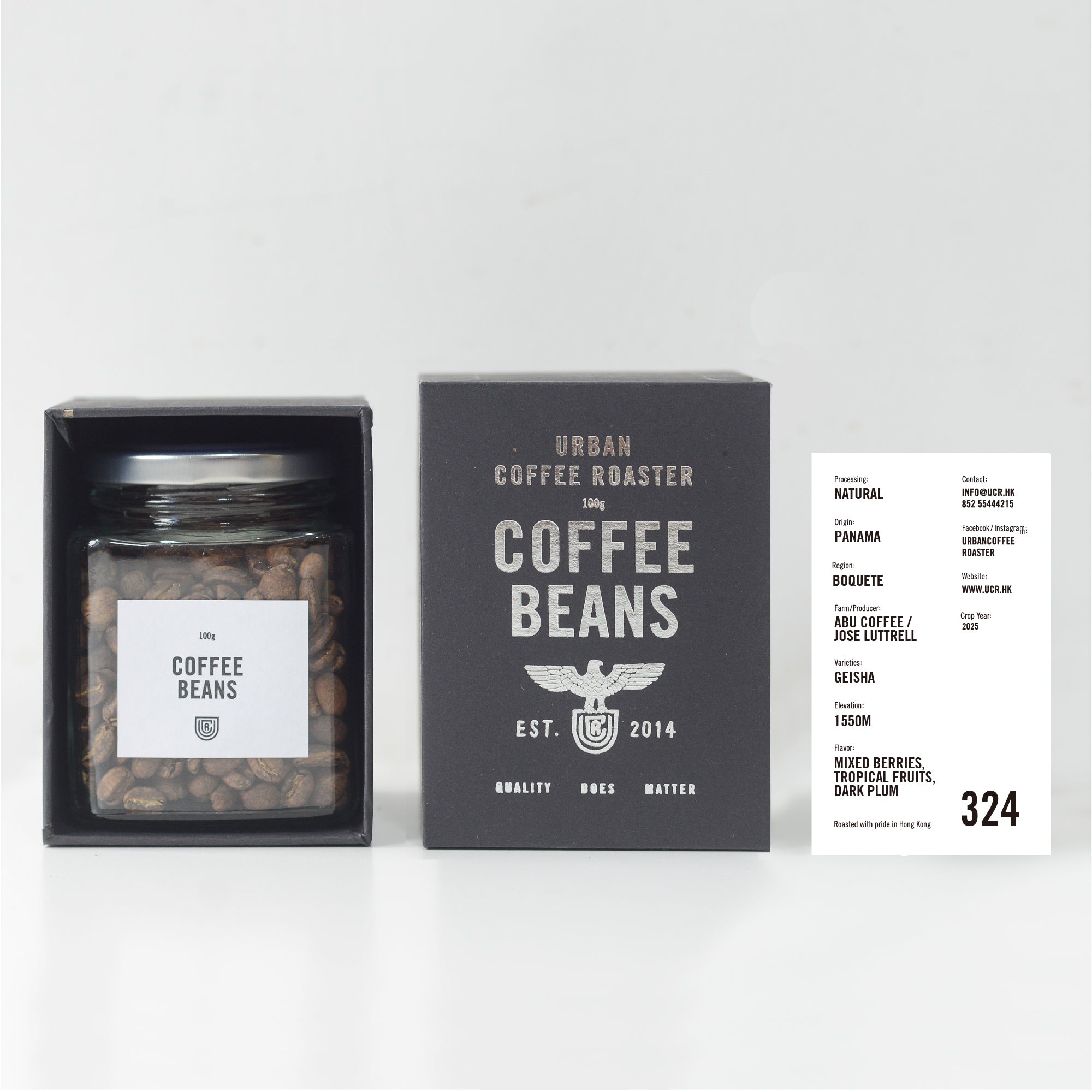 #324 Panama Abu Coffee GN-3245 Geisha Natural