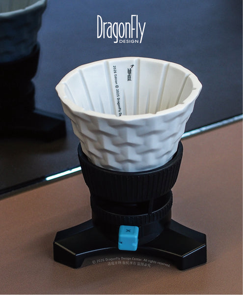 DragonFly Tri-Spin CT Flat Dripper (255ml) - Urban Coffee Roaster