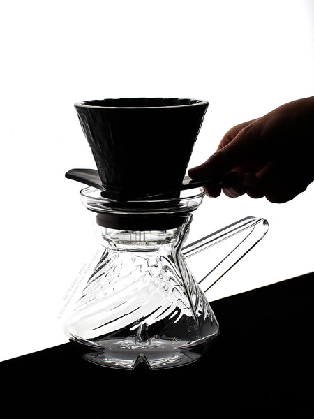 Tri-Spin FS Flat Dripper with Stand