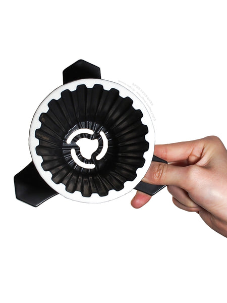 Tri-Spin FS Flat Dripper with Stand