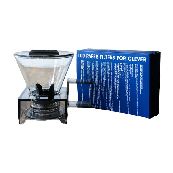 Clever Grace Coffee Dripper and Filter paper (Large) Set