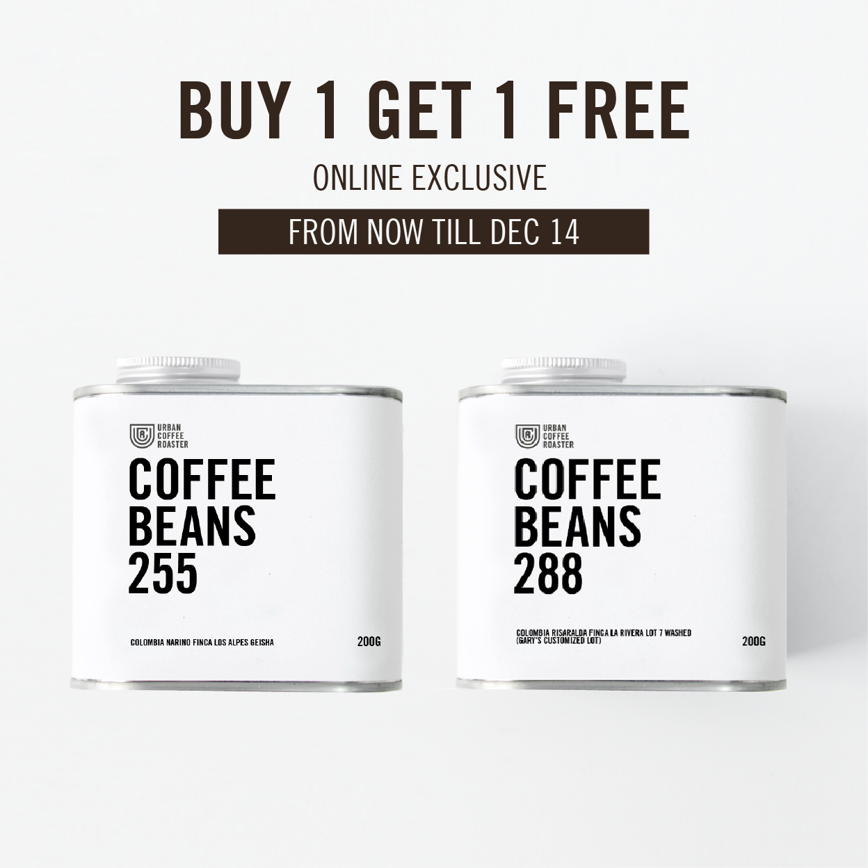 【Xmas Deal】Espresso Bean Buy 1 Get 1 Free