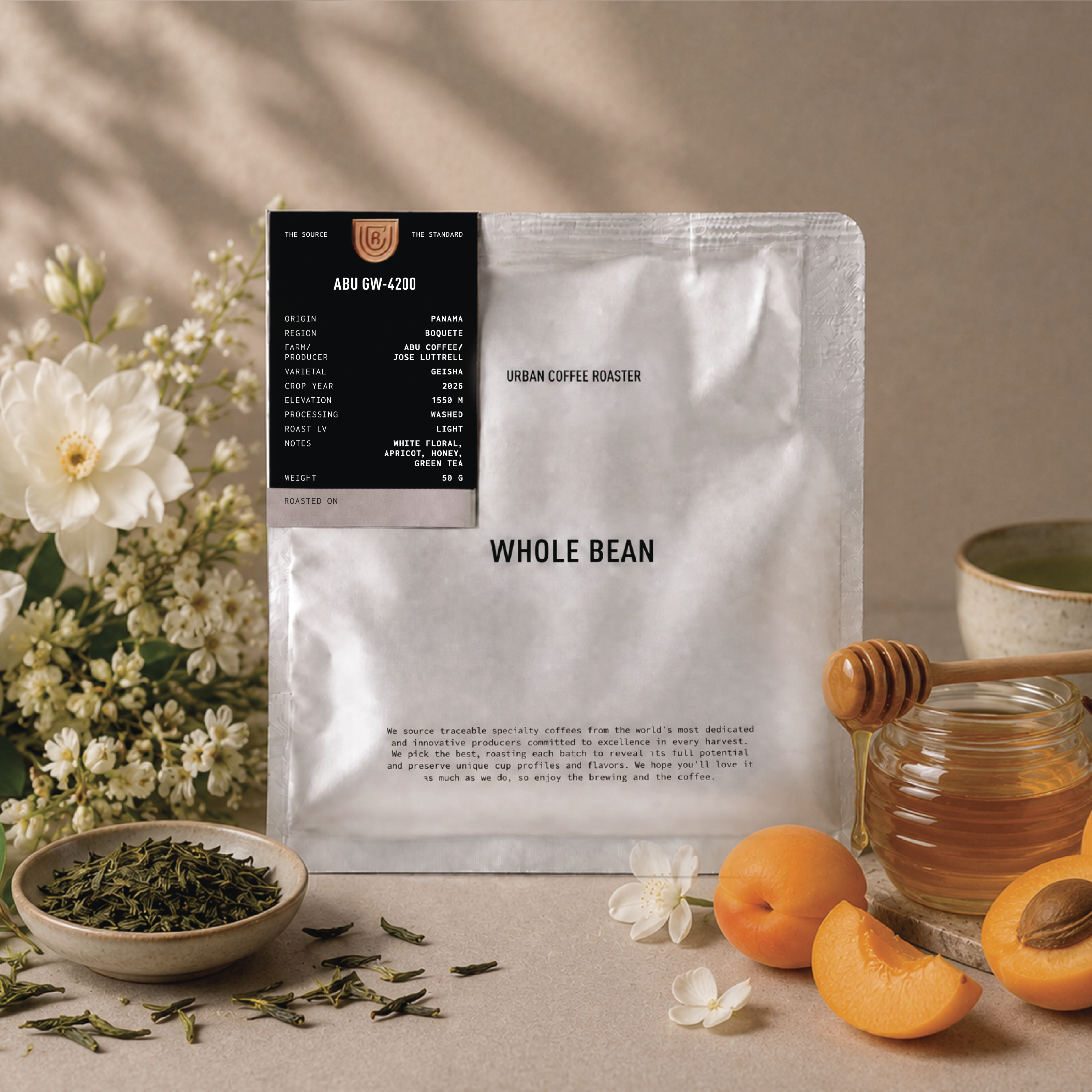 Photo of Panama Abu Coffee Geisha GW-4200 Washed 50g