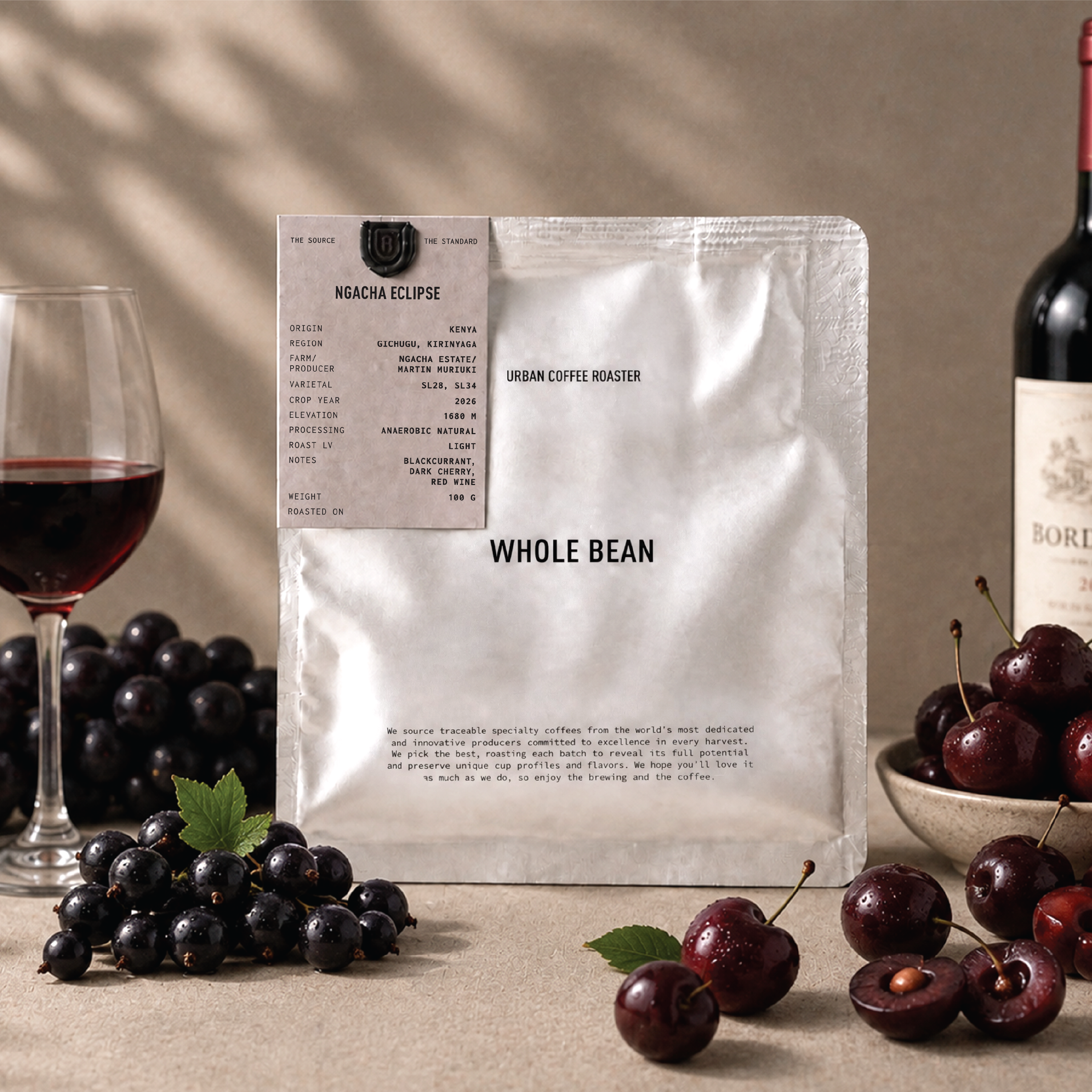 Photo of Kenya Ngacha Estate Eclipse Anaerobic Natural (ACT Kenya 2026 Auction Lot 230) 100g