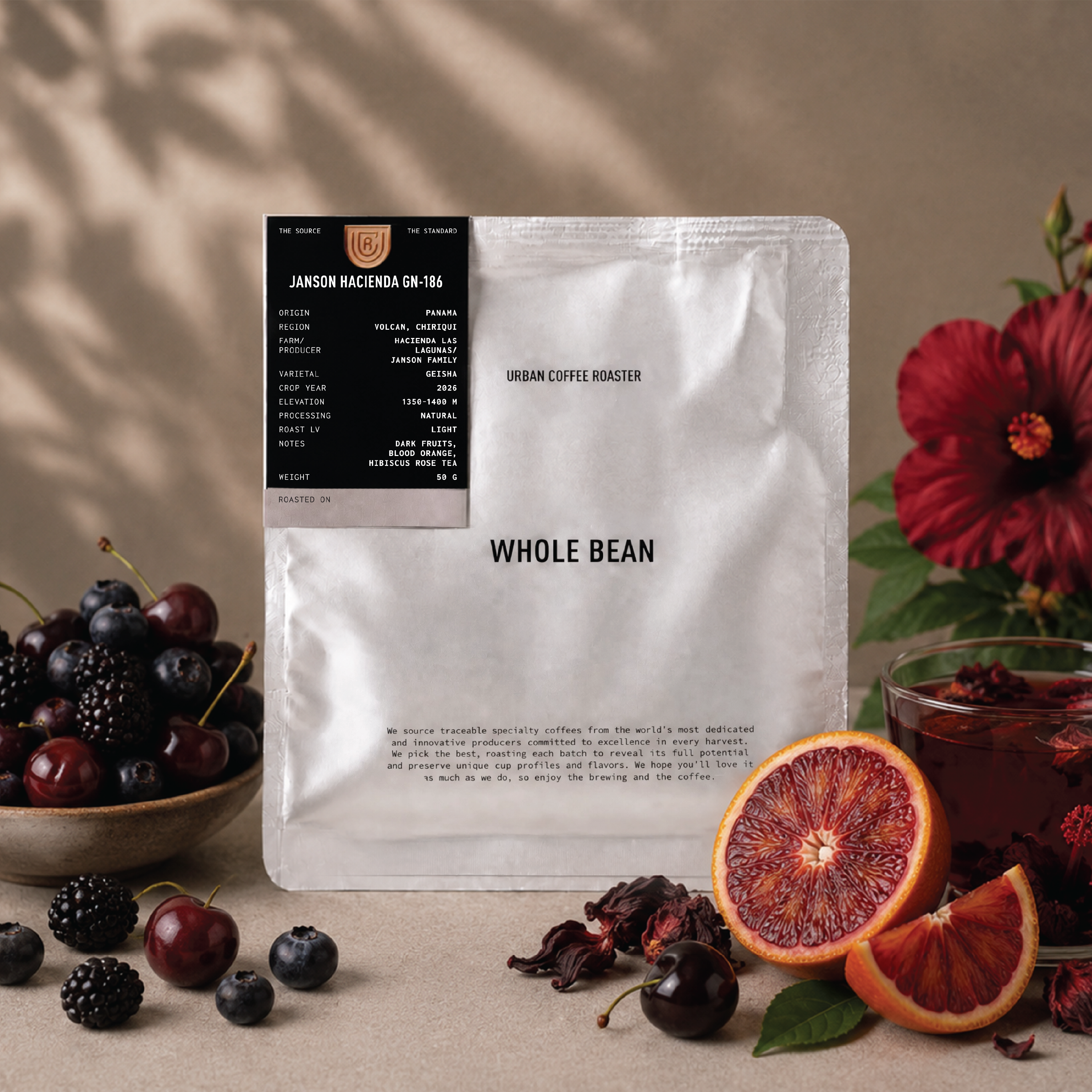 Photo of Panama Janson Coffee Hacienda Las Lagunas Geisha Lot 186 Natural 50g