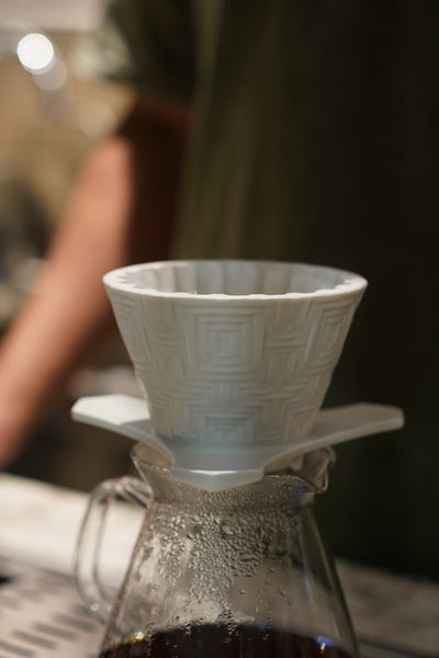 Tri-Spin FS Flat Dripper with Stand