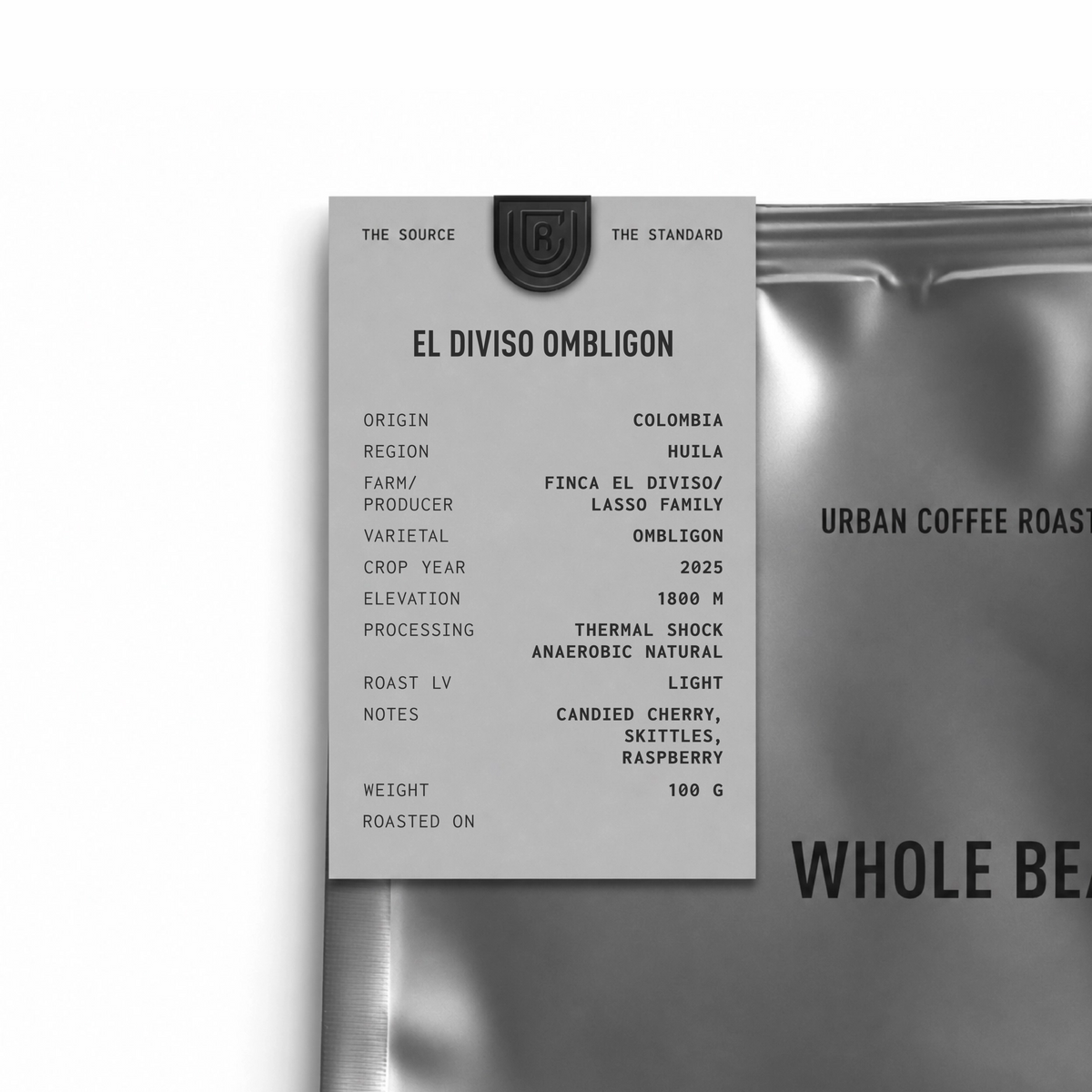 Colombia Huila El Diviso Ombligon Thermal Shock Anaerobic Natural 100g