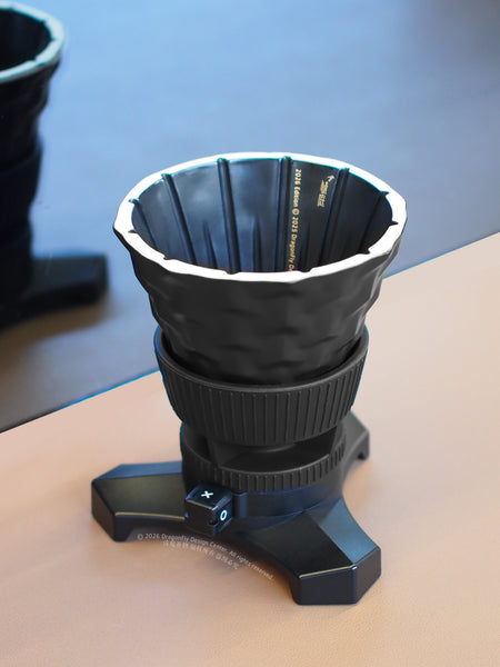 DragonFly Tri-Spin CT Flat Dripper (255ml) - Urban Coffee Roaster
