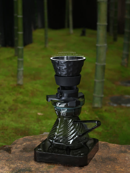 DragonFly Tri-Spin CT Flat Dripper (255ml) - Urban Coffee Roaster