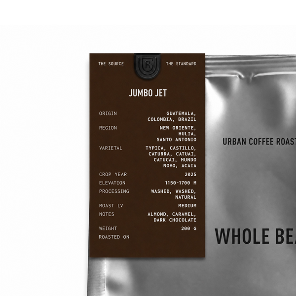 Jumbo Jet Espresso Blend - Urban Coffee Roaster