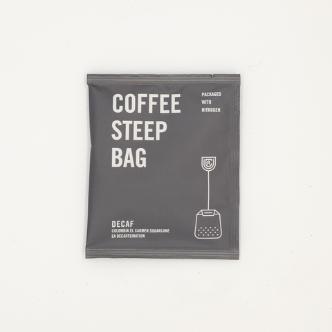 UCR Decaf Coffee Steep Bag Series