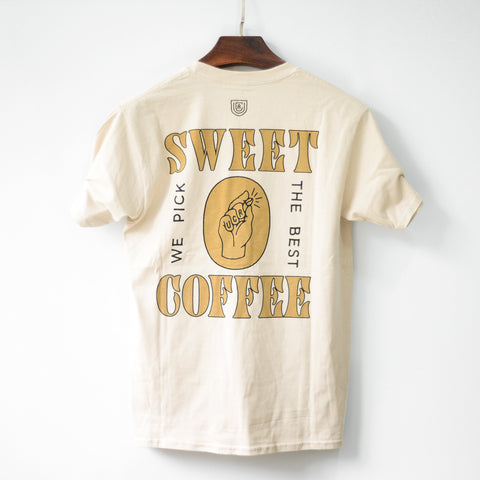 UCR Sweet Coffee T-SHIRT (Beige) - Urban Coffee Roaster